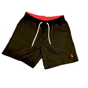 Polo Ralph Lauren 5.75” Traveler Classic Swim Trunk - Polo Black